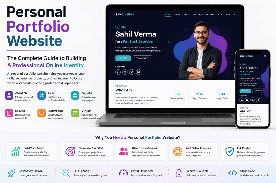 Personal Portfolio Website: The Complete Guide to Building a Professional Online Identity